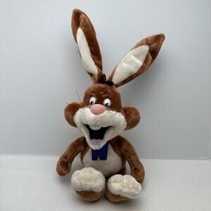 Nestle Nesquick plush bunny 21in Bendable ears, clean, soft